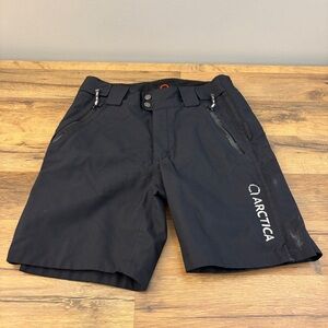 Arctica 2.0 Ski Race Training Shorts Youth Unisex Black Medium